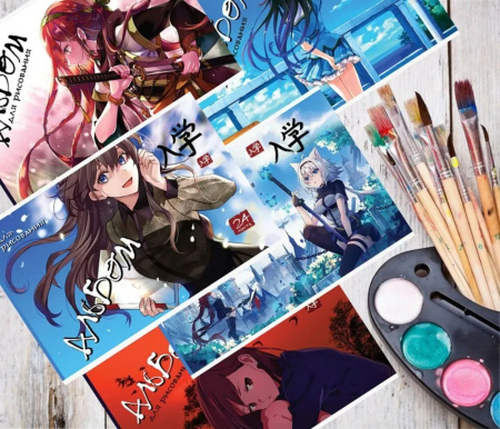 Альбом для рисования 24л. "Аниме" ПЗБФ (046585)