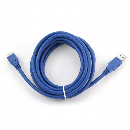 Кабель USB3.0 USB(m)-MicroUSB3.0(m)  3.0м Cablexpert (CCP-mUSB3-AMBM-10), черный