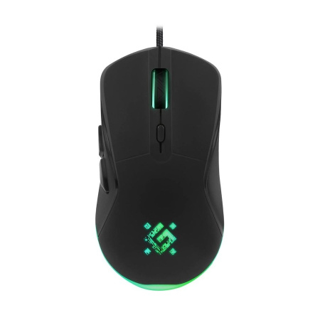 Игровая мышь USB Defender Arga GM-049 оптика, 6 кнопок, 3600dpi, черн,радуж +ковер