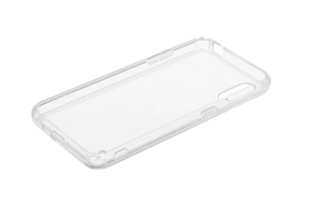 Накладка для Samsung Galaxy M01 araree M cover прозрачная (GP-FPM015KDATR)