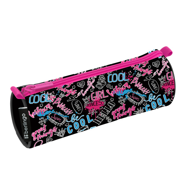 Пенал-тубус Berlingo "Be super", полиэстер BR-PM-030505