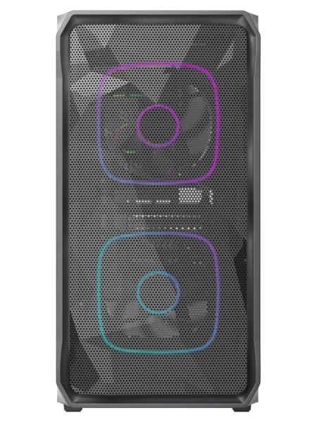 Корпус mATX Б_БП Powercase Mistral SM06 ARGB (USB3.0,Audio,черный,Mesh,TG,3х120мм ARGB PWM fans,CPU Cooler до 160мм, VGA до 300мм)[CMMSM06B-A3]