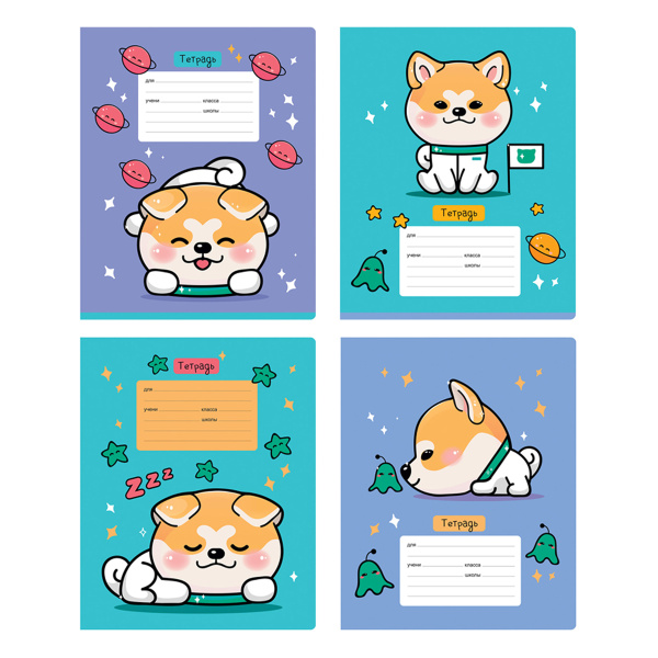 Тетрадь 12л. кл. "Милашка" BG Т5ск12 12030