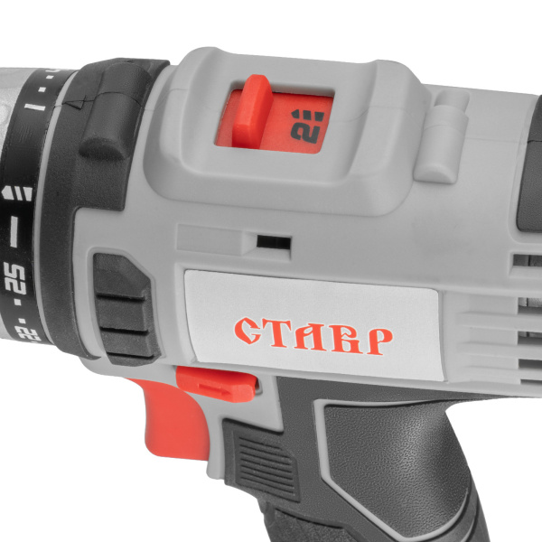 Дрель-шуруповерт аккумуляторная Ставр ДА-20 20В (без АКБ и З/У) 500/1800об/мин, 28800 уд/мин, ступ