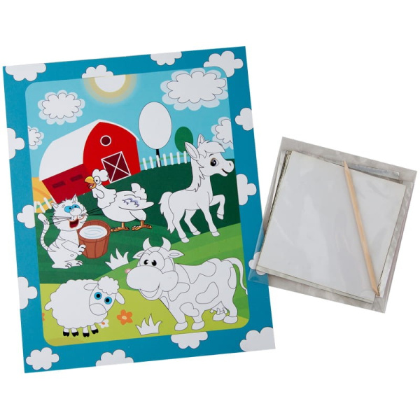 Аппликация фольгой Мульти-Пульти "На ферме" AP_19836