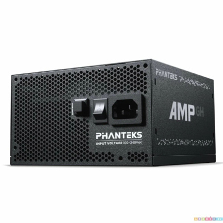 Блок питания 750Вт PHANTEKS AMP GH 750W Black (APFC,120мм,4PCI-E,3SATA,12VHPWR,80+Gold,полностью модульный,ATX 3.1)[PH-P750GH_BK01]