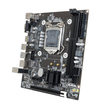 Мат.плата S1150 с процессором i3-4160 и кулером BaseTech H81M-K (mATX,2DDR3,3SATA,VGA,HDMI,PC1600)[BT-H81M-K-4160]