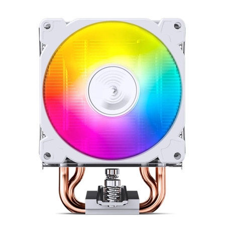 Кулер S115х/1200/1700/1851/AMx Jonsbo CR-1400 E ARGB White (160W/92mm/800-2200rpm/ARGB/4 тепловые трубки/белый)