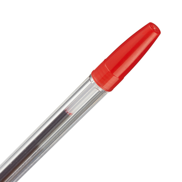 Ручка шариковая Attache "Elementary" красная (737054)