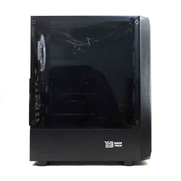 Корпус ATX Б_БП BaseTech eXtreme GFX-03 (USB3.0,Audio,TG,черный,4х120мм RGB)[BT-GFX-03-MESH-4F-RGB]