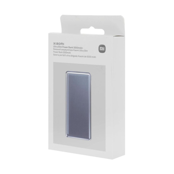 Аккумулятор внешний  5000_mAh Xiaomi Ultra Slim Power Bank (BHR9535GL)