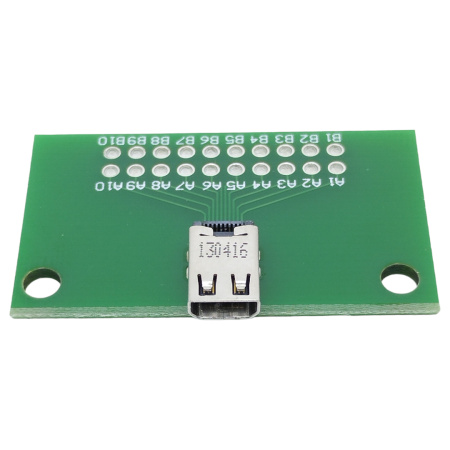 Плата макетная с разъемом Micro-HDMI гнездо
