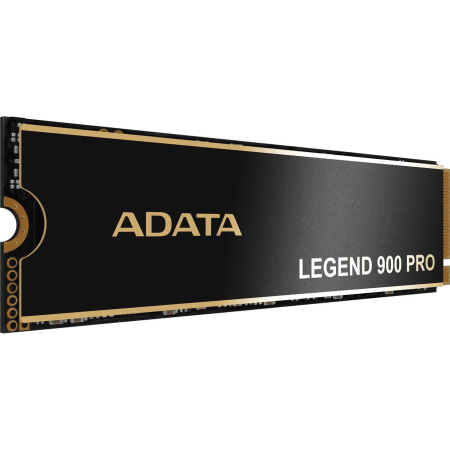 Твердотельный накопитель/ ADATA SSD LEGEND 900 PRO, 4000GB, M.2(22x80mm), NVMe 1.4, PCIe 4.0 x4, 3D NAND, R/W 7400/6500MB/s, IOPs н.д./н.д., TBW 2400, DWPD 0.3 (5 лет)