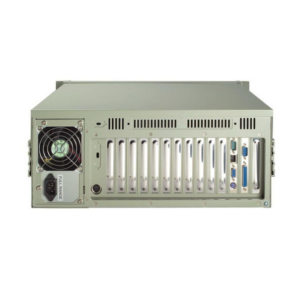 Корпус для промышленного ПК Advantech Bad Pack 4U Rackmount Chassis ATX IPC-610BP-50HD Advantech 15 слотов, отсеки 3x5.25", 1x3.5", 2xUSB, 1xPS/ W/ PS8-500ATX-BB (S0) bp
