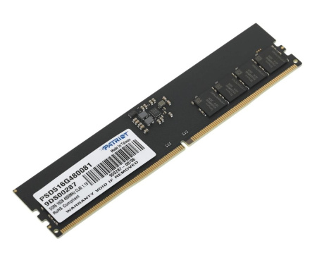 Модуль памяти DIMM DDR5 16Гб 4800МГц Patriot Signature (PSD516G480081) CL40