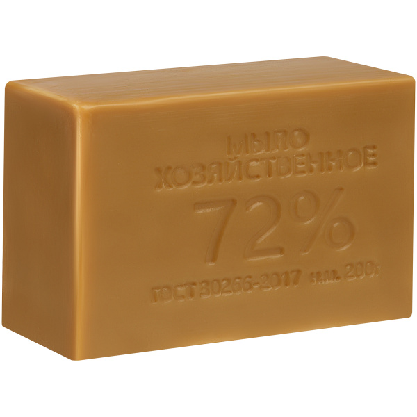 Мыло хозяйственное 72%, 200гр, без обертки Vega (340319)