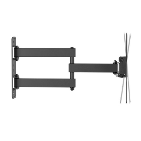 Кронштейн ITECHmount LCDN832 черный настенный,для тв,23-43",до 30кг,от стены 56-392 мм,с выносом, с функцией наклона -10°~ +5°,и поворота 90°/+90 VESA