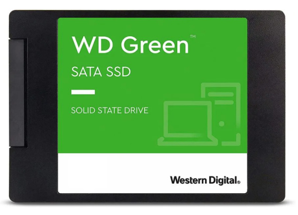 SSD-накопитель 1Тб WD Green [WDS100T3G0A](3D TLC,545/385Мб/c)