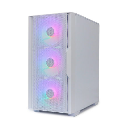Корпус mATX Б_БП BaseTech eXtreme GFX-06 (USB3.0,Audio,TG,белый,4х120мм FRGB)[BT-GFX-06W-MESH-4F-RGB]