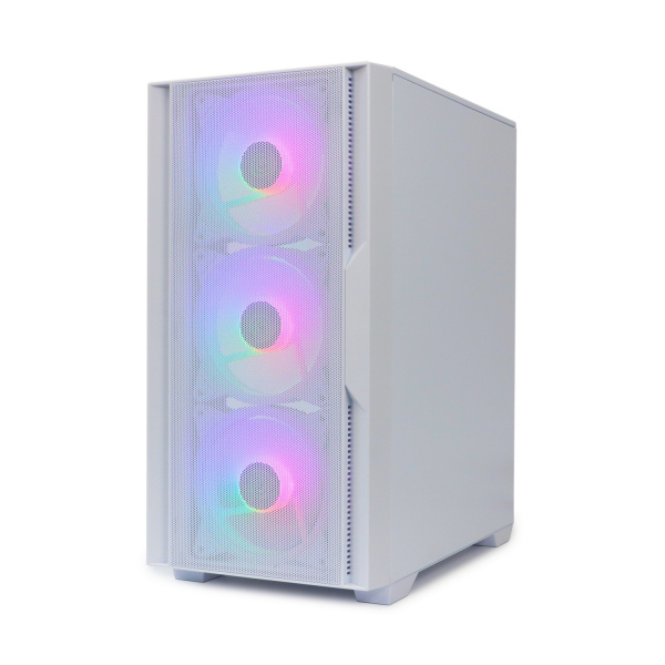 Корпус mATX Б_БП BaseTech eXtreme GFX-06 (USB3.0,Audio,TG,белый,4х120мм FRGB)[BT-GFX-06W-MESH-4F-RGB]
