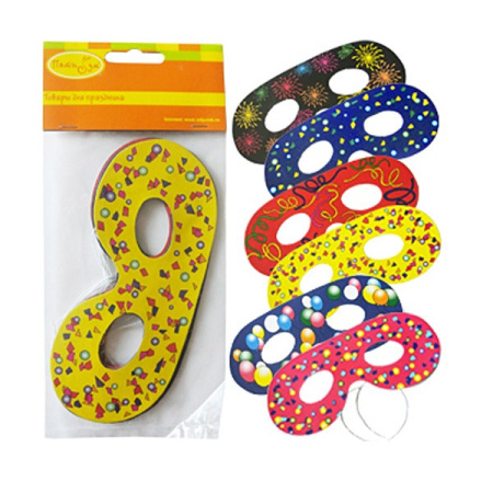 Бумажная маска 6 шт (6024512)