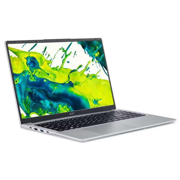 Ноутбук Acer Aspire Lite 15 AL15-54P-590V Intel Core Ultra 5 115U/16Gb (soldered D5)/SSD512Gb/UMA/15.6"/IPS/FHD/1920x1080/60Hz/NoOS/Silver/1.7kg