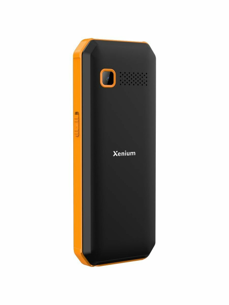 Сотовый Xenium X300 Black+Orange 2sim/2.8"/320*240/32Mb/microSD/0.3Мп/Bt/3000мАч/моноблок