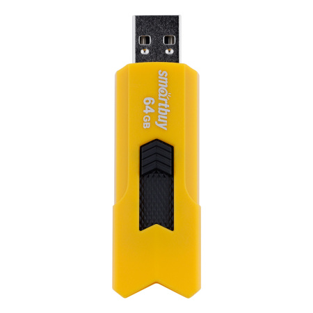 Флеш-накопитель USB2.0 64GB SmartBuy STREAM (SB64GBST-Y) желтый