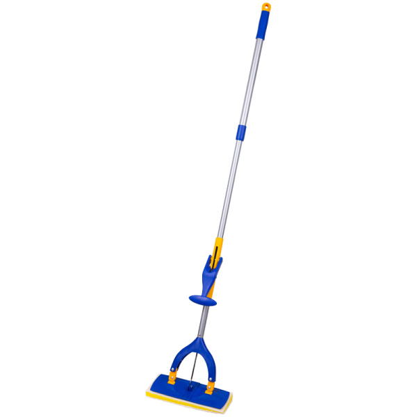 Швабра OfficeClean Professional, телеск. ручка, складывающаяся, насадка спонж (266776)
