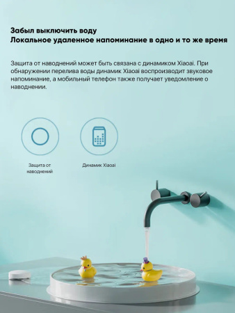 Датчик протечки  воды Xiaomi Mi Flood Guard (SJWS01LM)