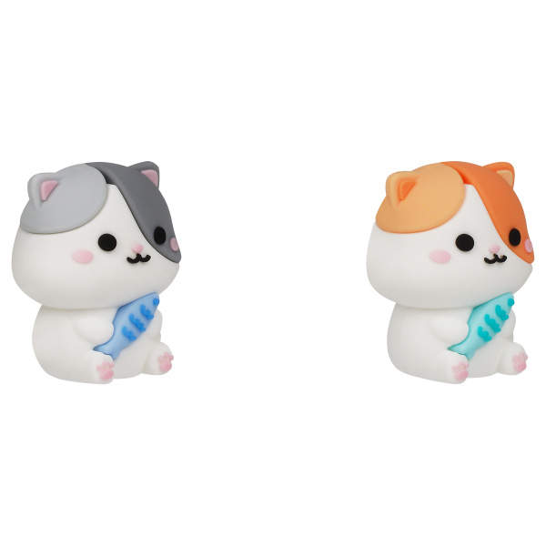 Точилка MESHU "Kitten" 1 отверстие, ассорти MS_54492