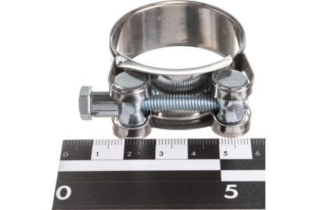 Хомут силовой 40..43мм, 20мм, нержавеющая сталь, Fortisflex SR 40-43/W2 Robust