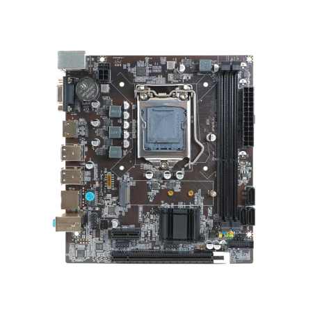 Мат.плата S1155 H61 BaseTech H61M-K (mATX,2DDR3,M.2,PCI-E16,PCI-E,3SATA,VGA,HDMI,PC1600)