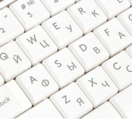 Клавиатура USB A4Tech Fstyler FK10 белый/серый (FK10 White)