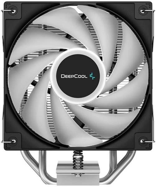 Кулер S115x/1200/1700/AM5/AM4 DEEPCOOL AG400 LED (220W/120mm/500-2000rpm/Al+Cu/Led)