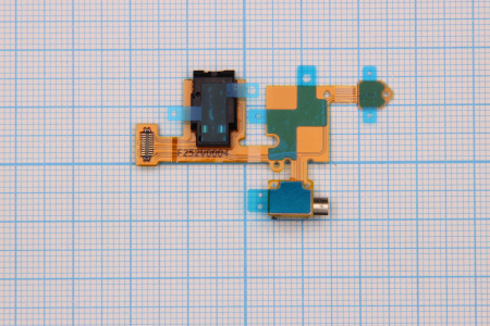 Шлейф Nokia 730 Dual/735 на разъем гарнитуры/вибро