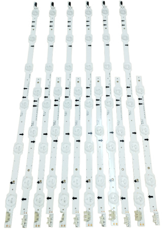 Подсветка матрицы 40" 2014SVS40_UHD_40_3228 6+6шт, 6+3LED, 838, Samsung UE40H7000 UE40HU6900