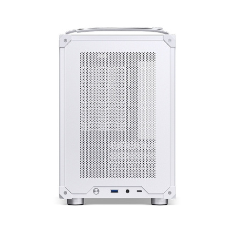 Корпус mITX Б_БП JONSBO C6-ITX White (USB3.0, USB Type-C, Audio,белый)[C6-ITX White]