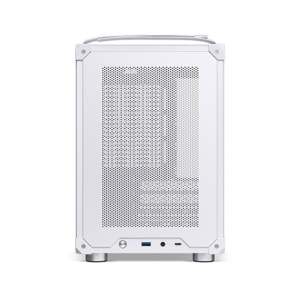 Корпус mITX Б_БП JONSBO C6-ITX White (USB3.0, USB Type-C, Audio,белый)[C6-ITX White]