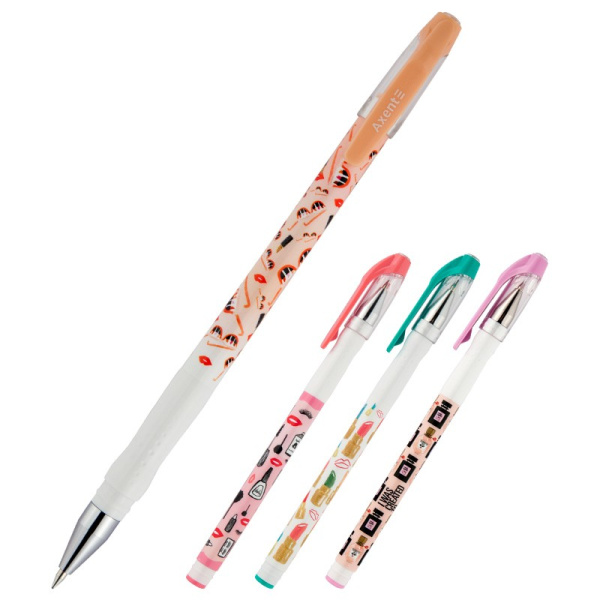 Ручка шариковая AXENT "BBH-09" 0.5мм, синяя (AB1049-09-A)