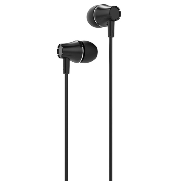 Гарнитура проводная BOROFONE BM21 вставные, кабель 1.2м, черный