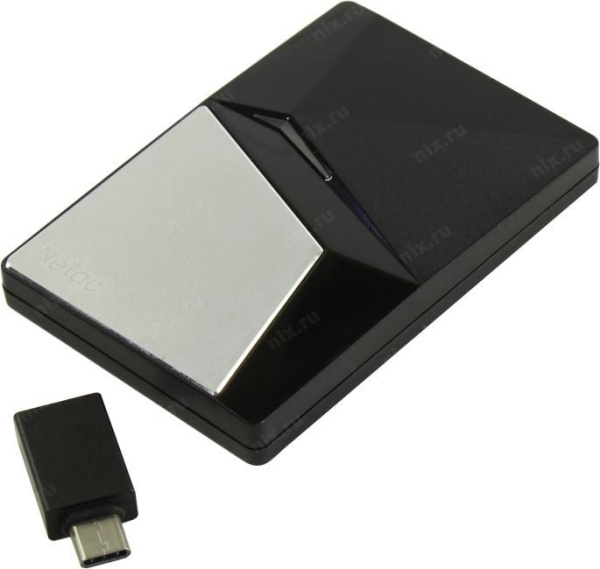 Жесткий диск SSD USB3.2 120Gb Netac Z7S (NT01Z7S-120G-32BK) черный