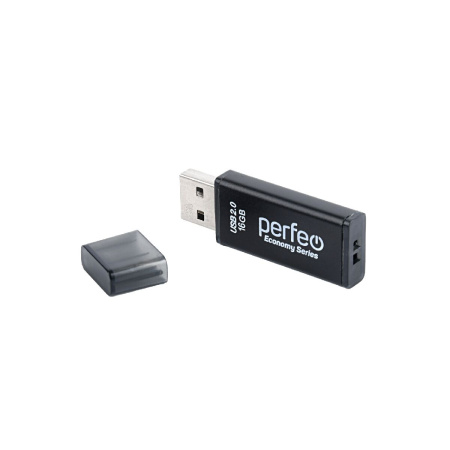 Флеш-накопитель USB2.0 16Gb Perfeo E03 (PF-E03B016ES) черный