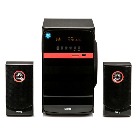 Актив.колонки 2.1 Dialog Progressive AP-240B 70Вт, Bluetooth, USB/SD, питание от сети, Black