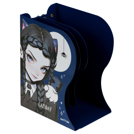 Подставка для книг MESHU "Catsday", 3 отделения, раздвижная (MS_59312)