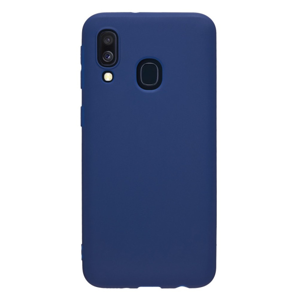 Накладка для Samsung Galaxy A40 Deppa Gel Color Case синяя (87114)