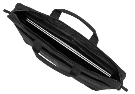 Сумка_для_ноутбука 17" Digma W-210 черный полиэстер (W210BK)
