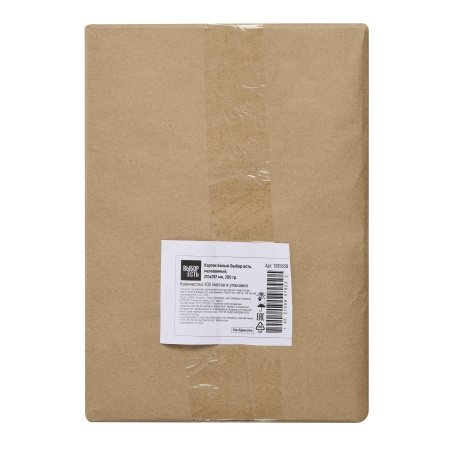 Картон белый А4 КОМУС мелов., 240гр/м2, 100л. (1395638)