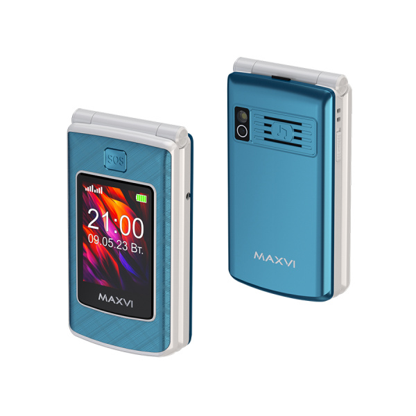 Сотовый Maxvi E28 Marengo 2sim/2.8+2.4"/320*240/microSD/0.3МП/Bt/раскладушка