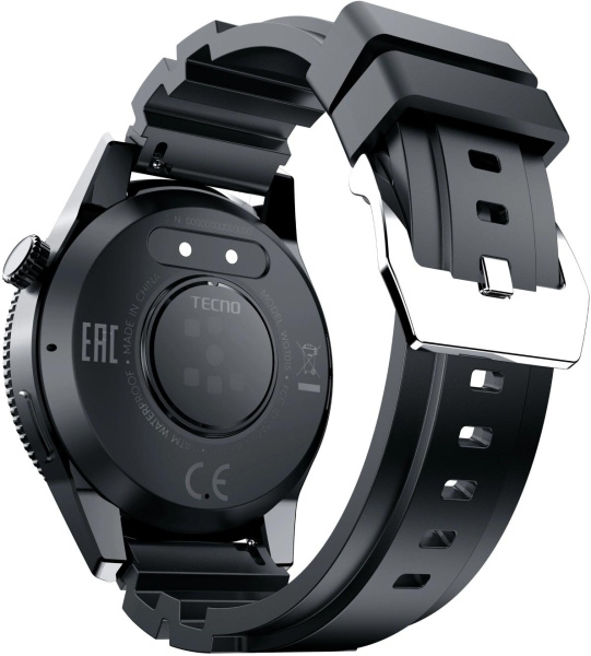 Смарт-часы Tecno Watch GT 1s 1.51" AMOLED корп.черный (WGT01S)
